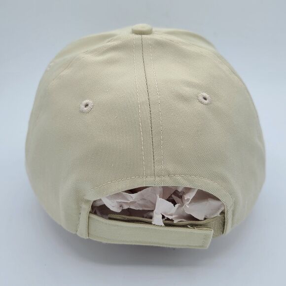 Kennebunkport Maine 41 43 President Bush Hat Snapback Beige USA Flag By Saxony - Picture 4 of 7